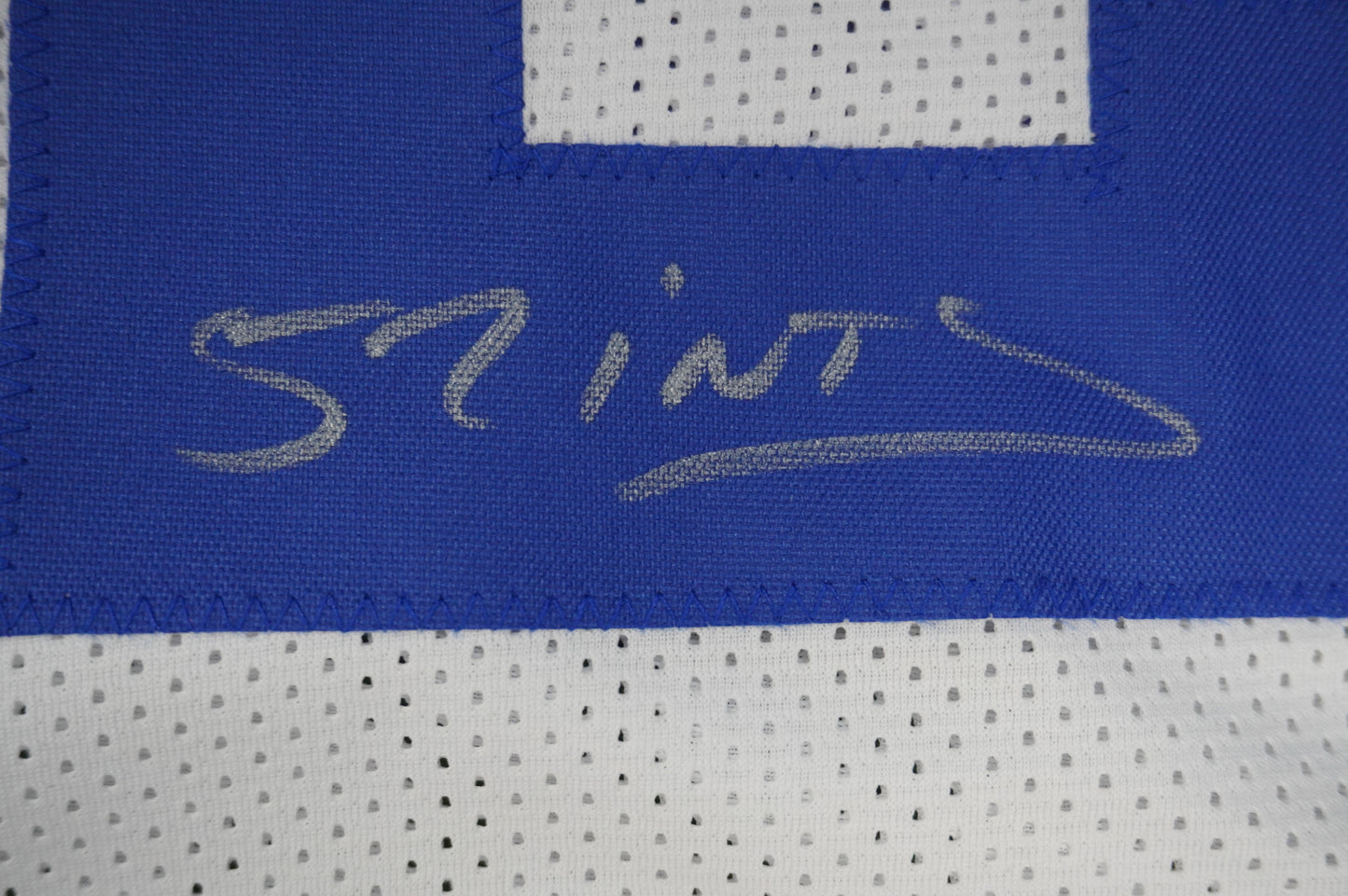 EVERSON WALLS DALLAS COWBOYS SIGNED JERSEY L NY Giants w/57 Ints JSA COA