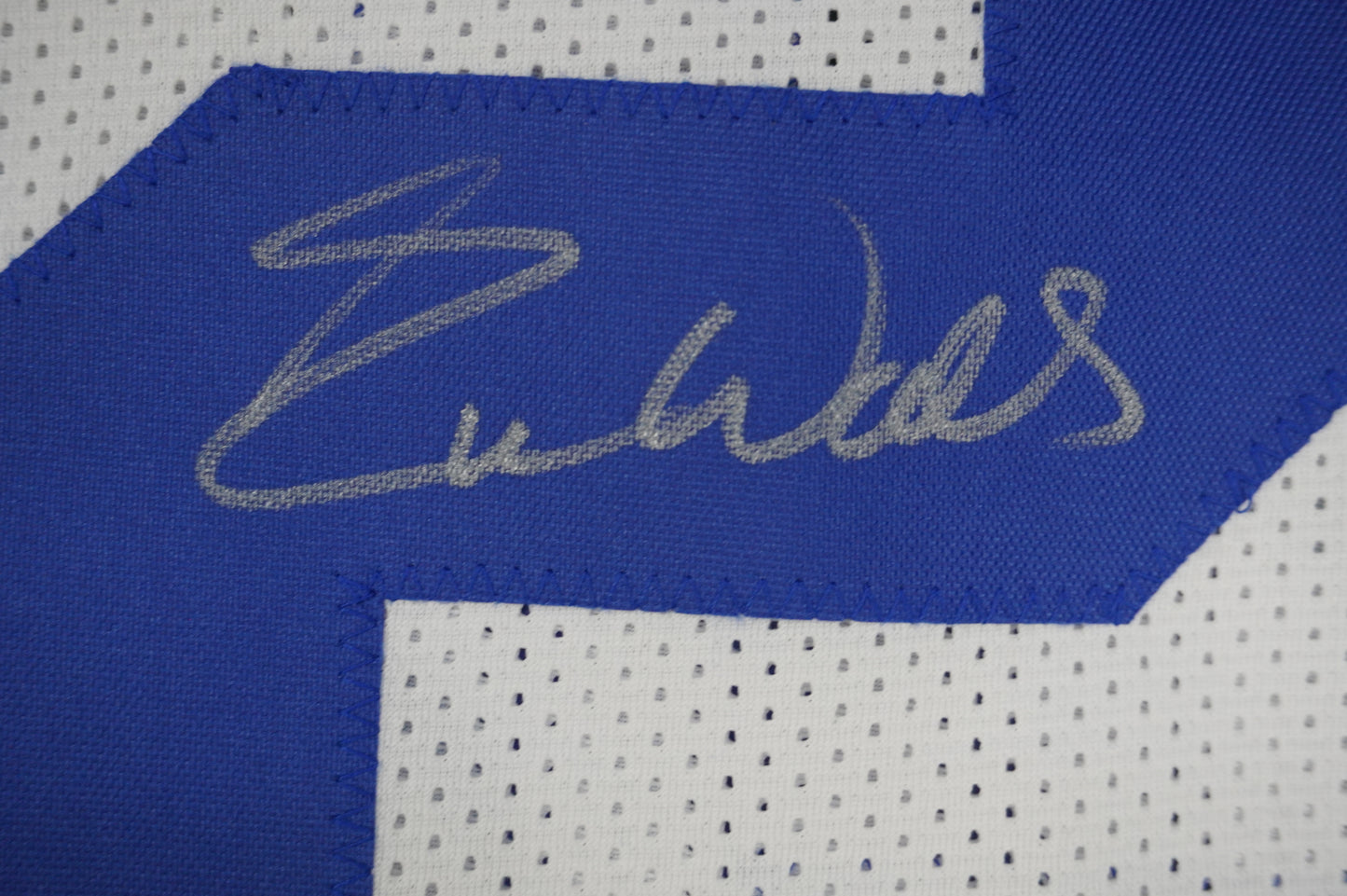 EVERSON WALLS DALLAS COWBOYS SIGNED JERSEY L NY Giants w/57 Ints JSA COA