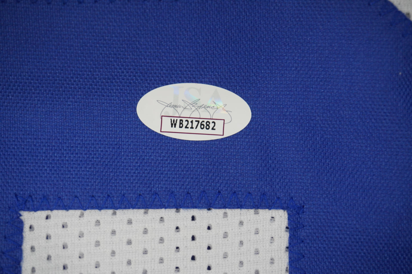 EVERSON WALLS DALLAS COWBOYS SIGNED JERSEY L NY Giants w/57 Ints JSA COA