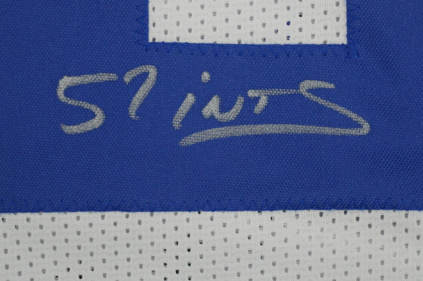 EVERSON WALLS DALLAS COWBOYS SIGNED JERSEY L NY Giants w/57 Ints JSA COA