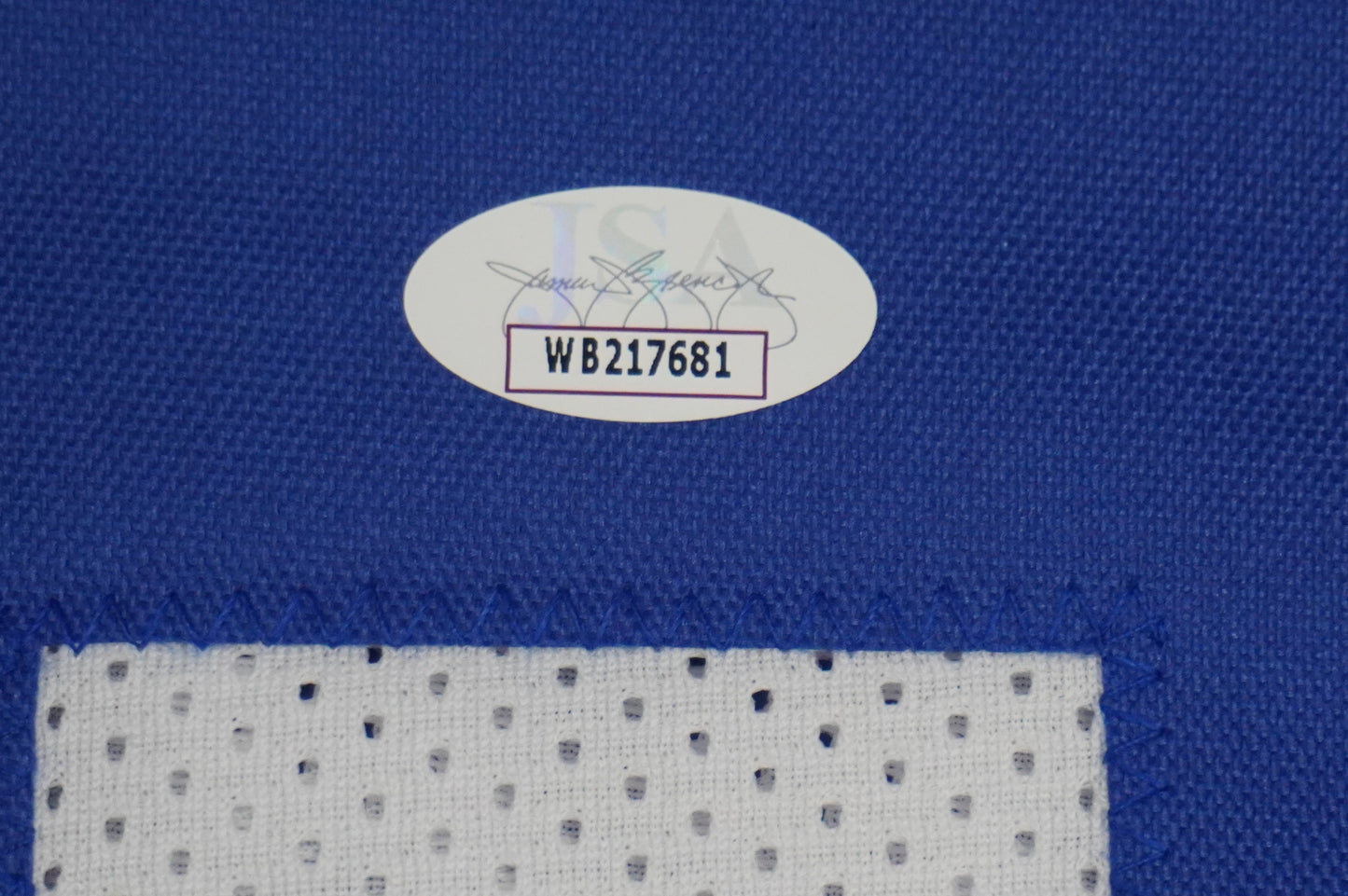 EVERSON WALLS DALLAS COWBOYS SIGNED JERSEY L NY Giants w/57 Ints JSA COA