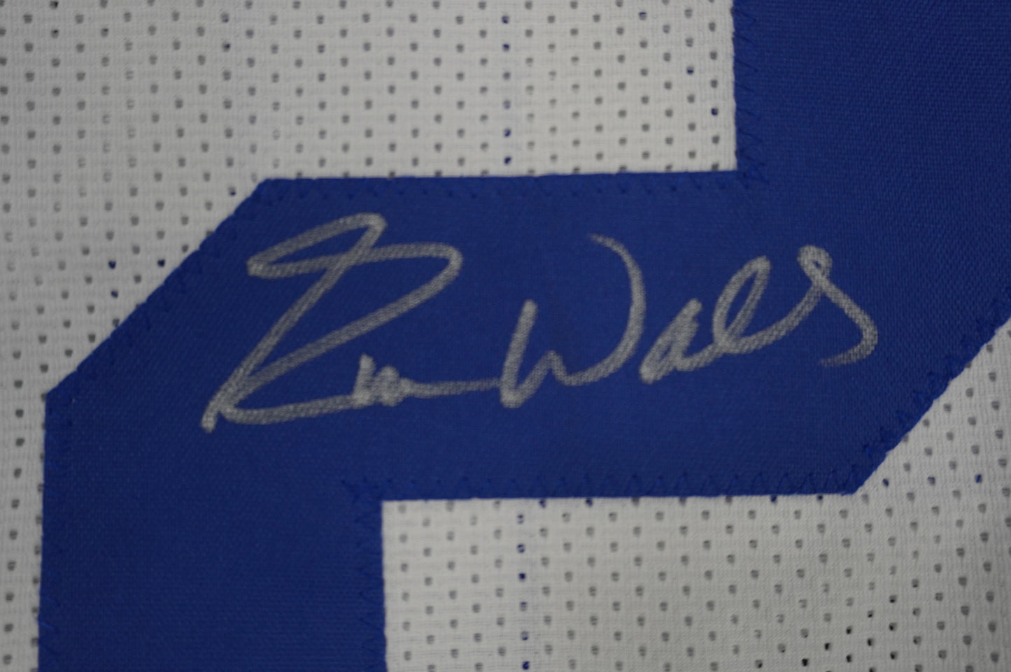 EVERSON WALLS DALLAS COWBOYS SIGNED JERSEY XL NY Giants w/57 Ints JSA COA