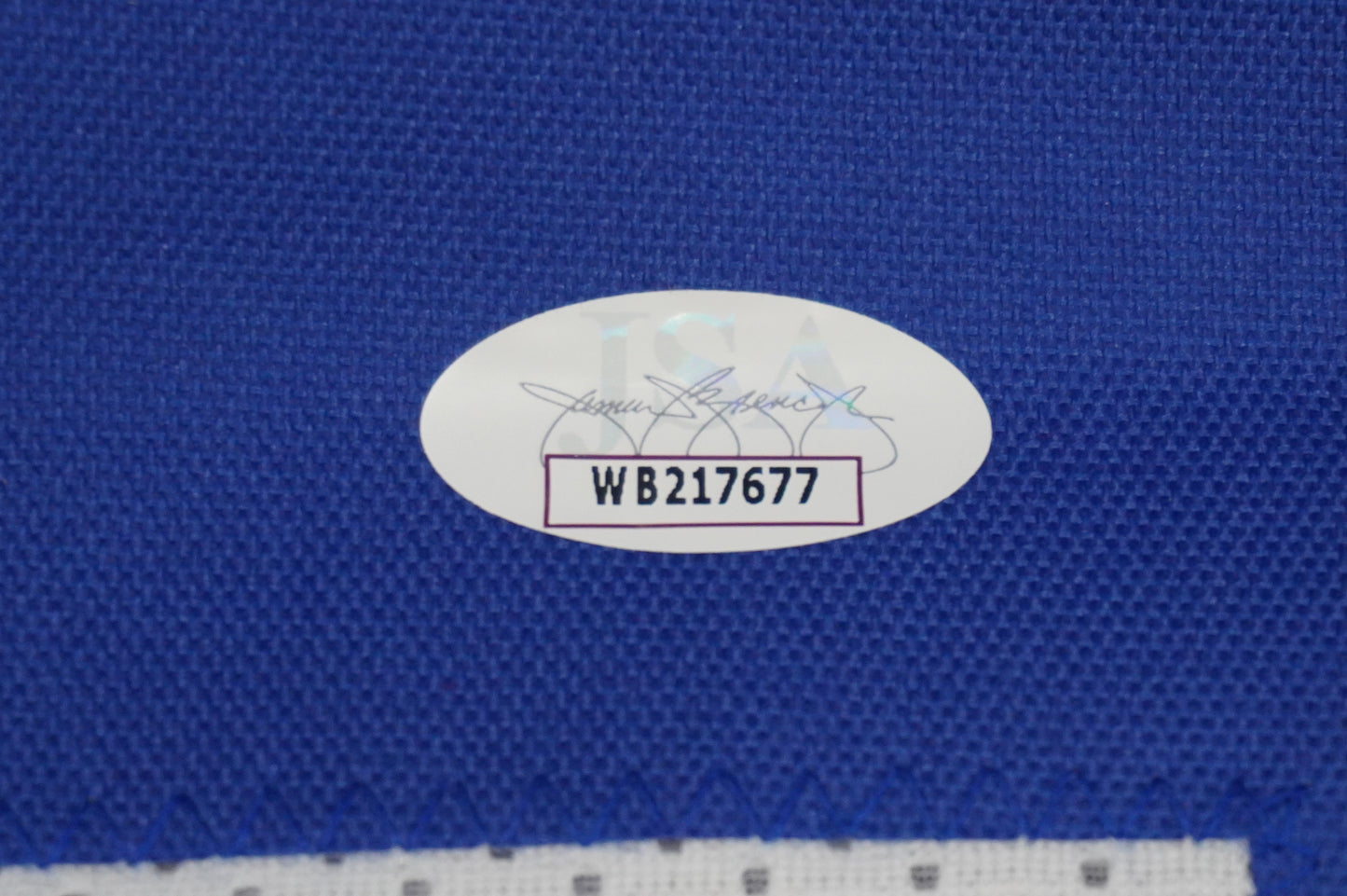 EVERSON WALLS DALLAS COWBOYS SIGNED JERSEY XL NY Giants w/57 Ints JSA COA