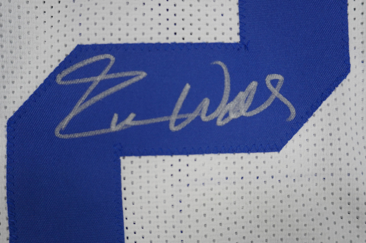 EVERSON WALLS DALLAS COWBOYS SIGNED JERSEY XL NY Giants w/57 Ints JSA COA