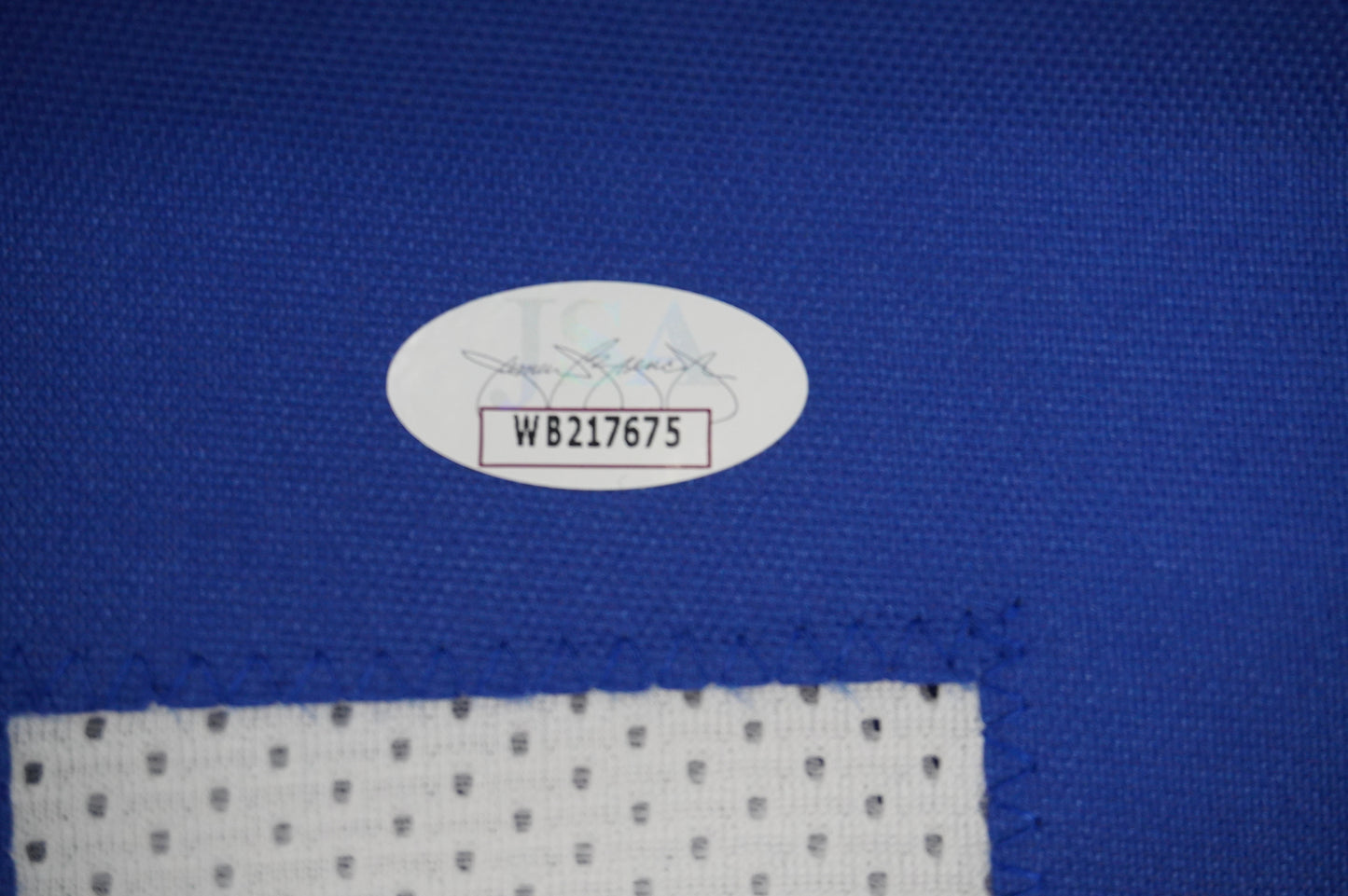 EVERSON WALLS DALLAS COWBOYS SIGNED JERSEY XL NY Giants w/57 Ints JSA COA