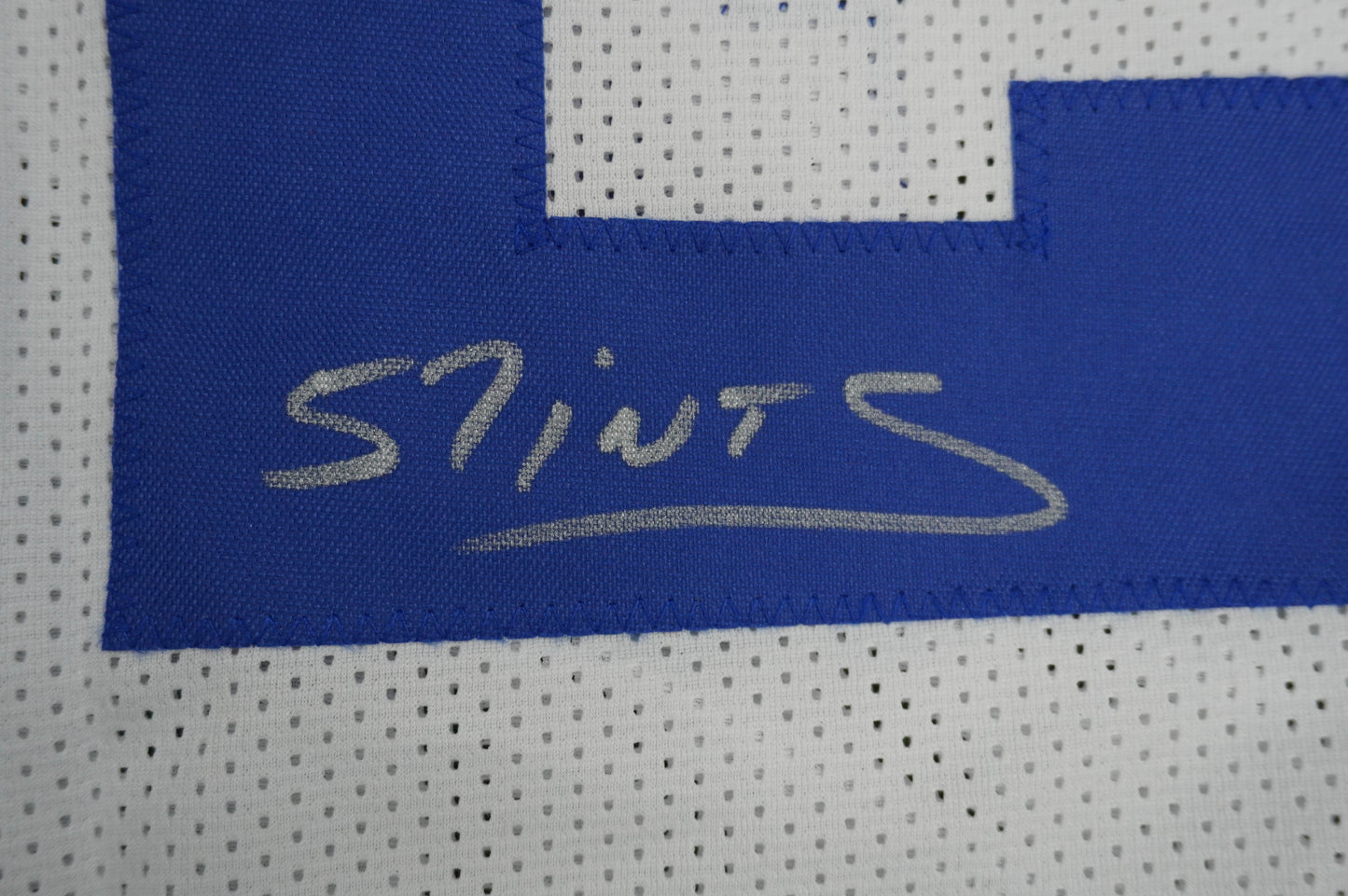 EVERSON WALLS DALLAS COWBOYS SIGNED JERSEY 3XL NY Giants w/57 Ints JSA COA