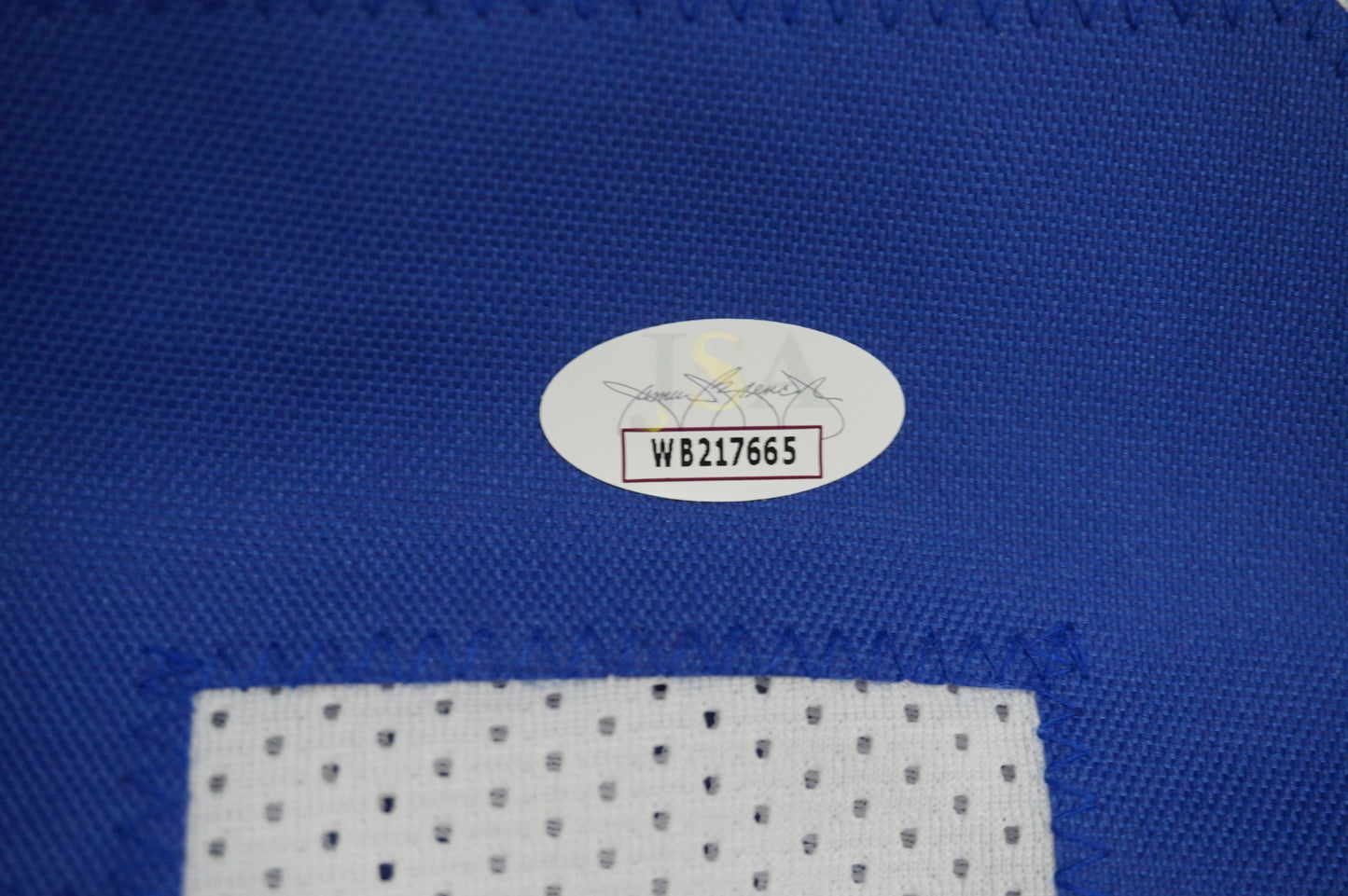 EVERSON WALLS DALLAS COWBOYS SIGNED JERSEY 3XL NY Giants w/57 Ints JSA COA