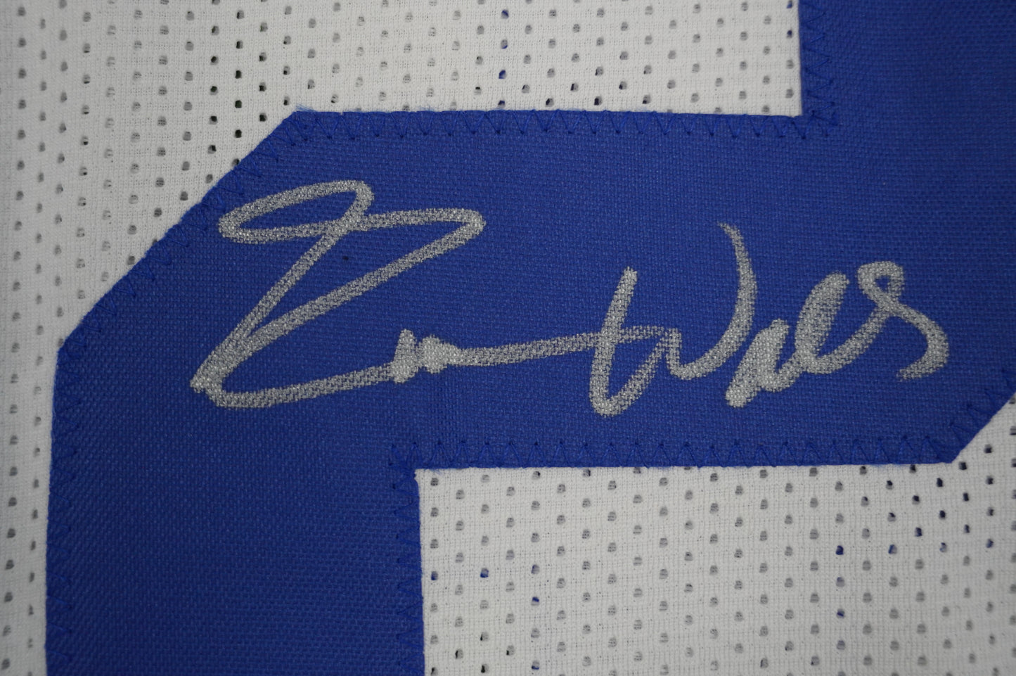 EVERSON WALLS DALLAS COWBOYS SIGNED JERSEY 3XL NY Giants w/57 Ints JSA COA