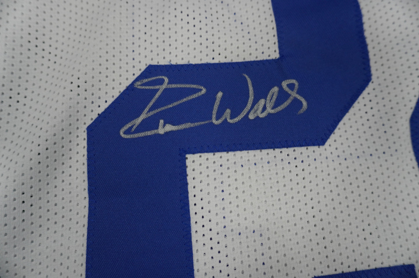 EVERSON WALLS DALLAS COWBOYS SIGNED JERSEY 3XL NY Giants w/57 Ints JSA COA
