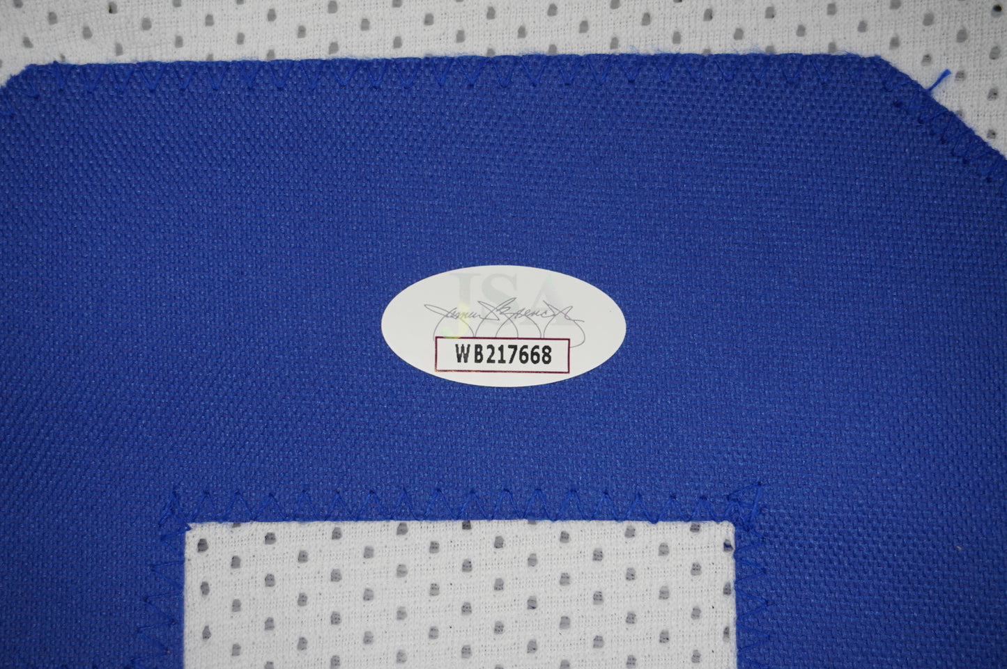 EVERSON WALLS DALLAS COWBOYS SIGNED JERSEY 3XL NY Giants w/57 Ints JSA COA