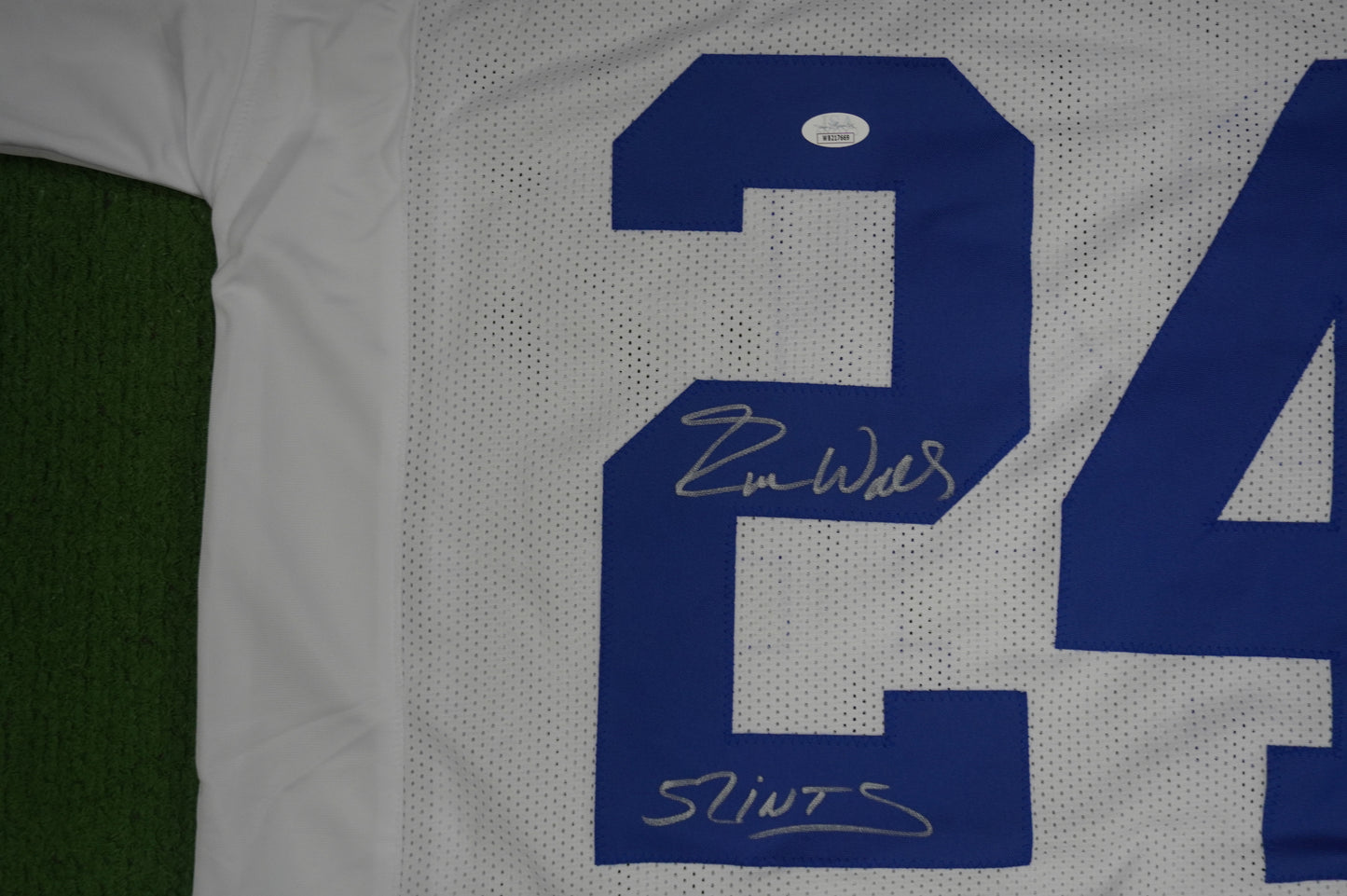 EVERSON WALLS DALLAS COWBOYS SIGNED JERSEY 3XL NY Giants w/57 Ints JSA COA