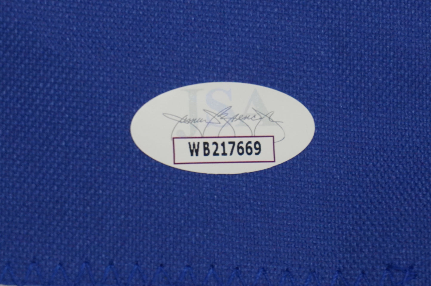 EVERSON WALLS DALLAS COWBOYS SIGNED JERSEY 3XL NY Giants w/57 Ints JSA COA