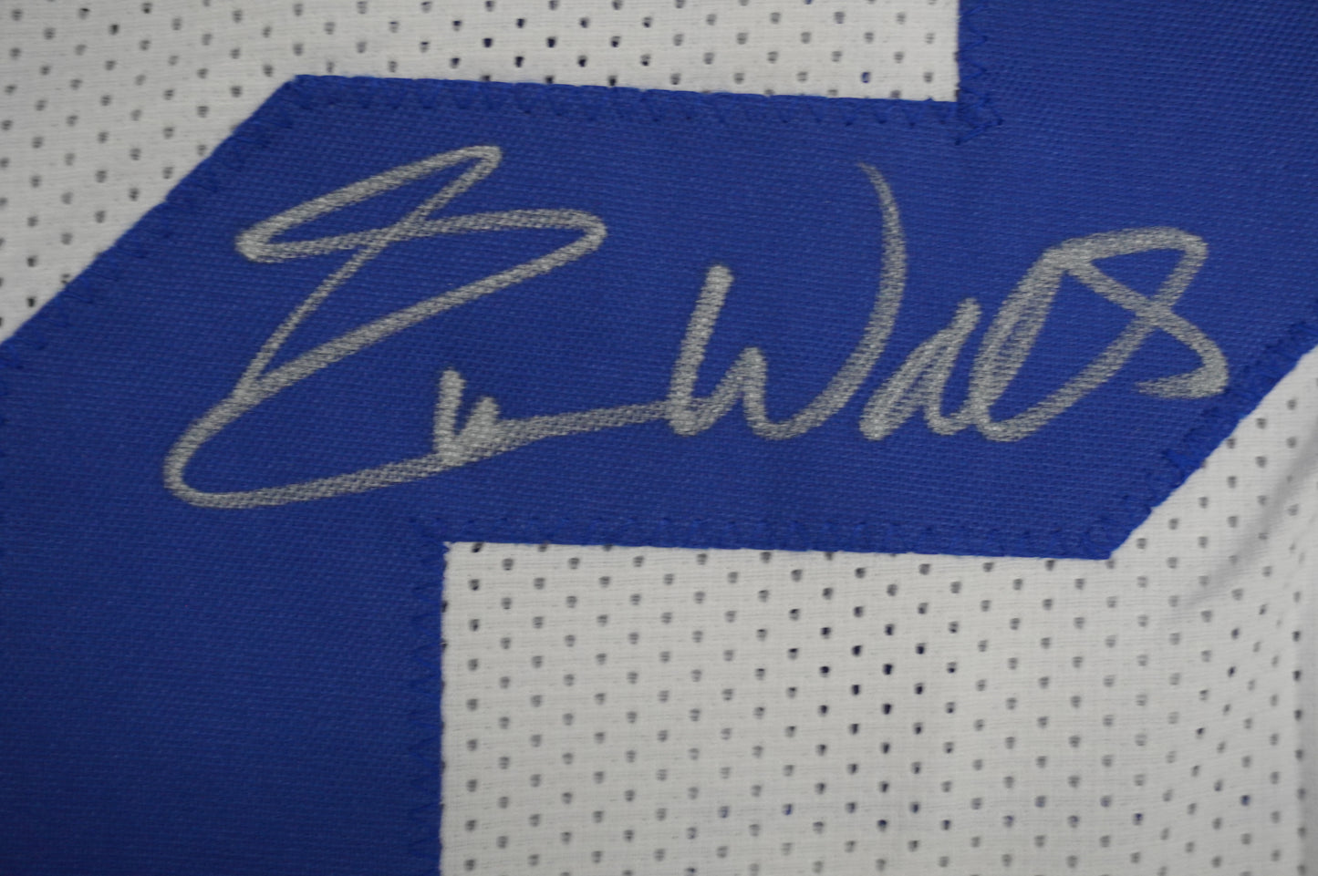 EVERSON WALLS DALLAS COWBOYS SIGNED JERSEY M NY Giants w/57 Ints JSA COA