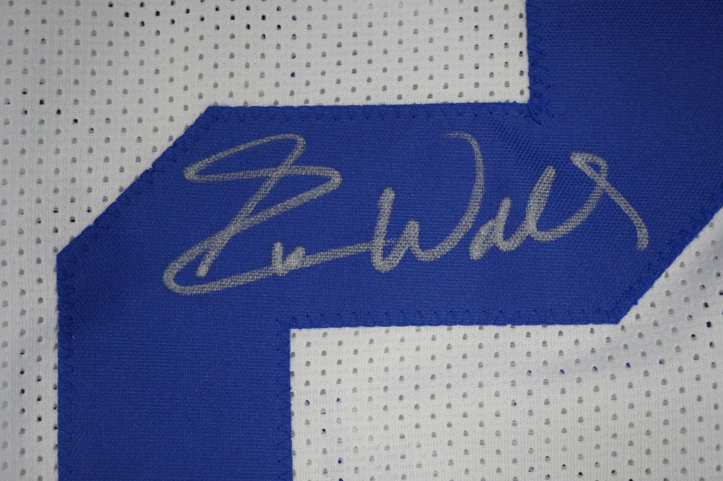 EVERSON WALLS DALLAS COWBOYS SIGNED JERSEY M NY Giants w/57 Ints JSA COA