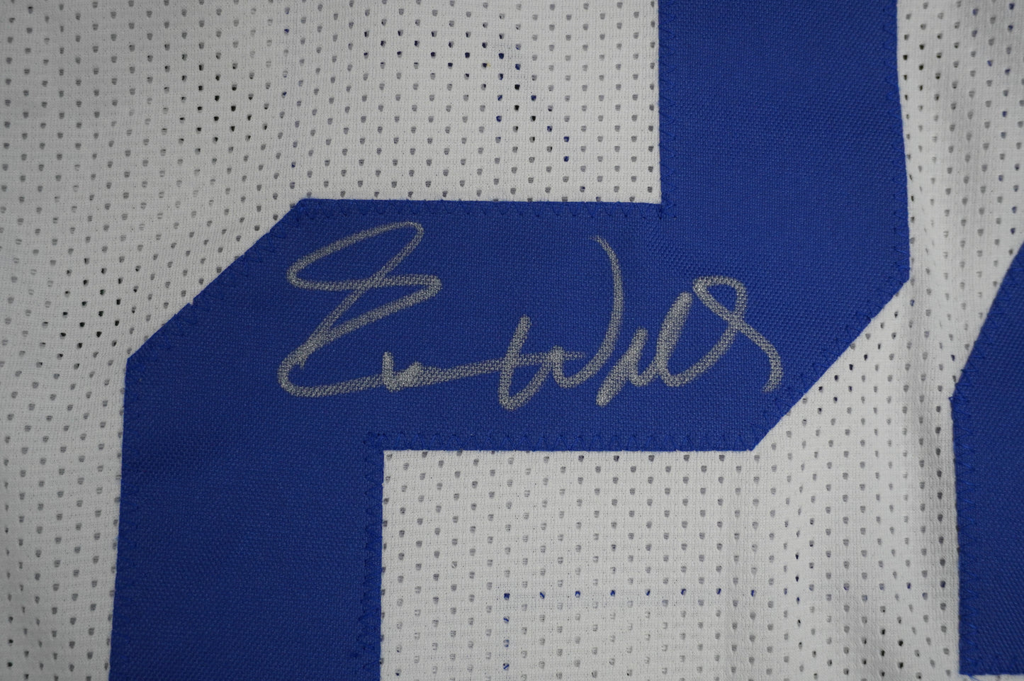 EVERSON WALLS DALLAS COWBOYS SIGNED JERSEY M NY Giants w/57 Ints JSA COA