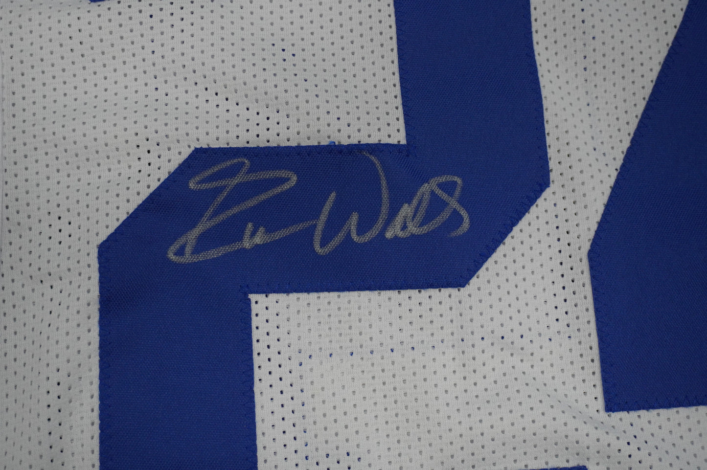 EVERSON WALLS DALLAS COWBOYS SIGNED JERSEY M NY Giants w/57 Ints JSA COA