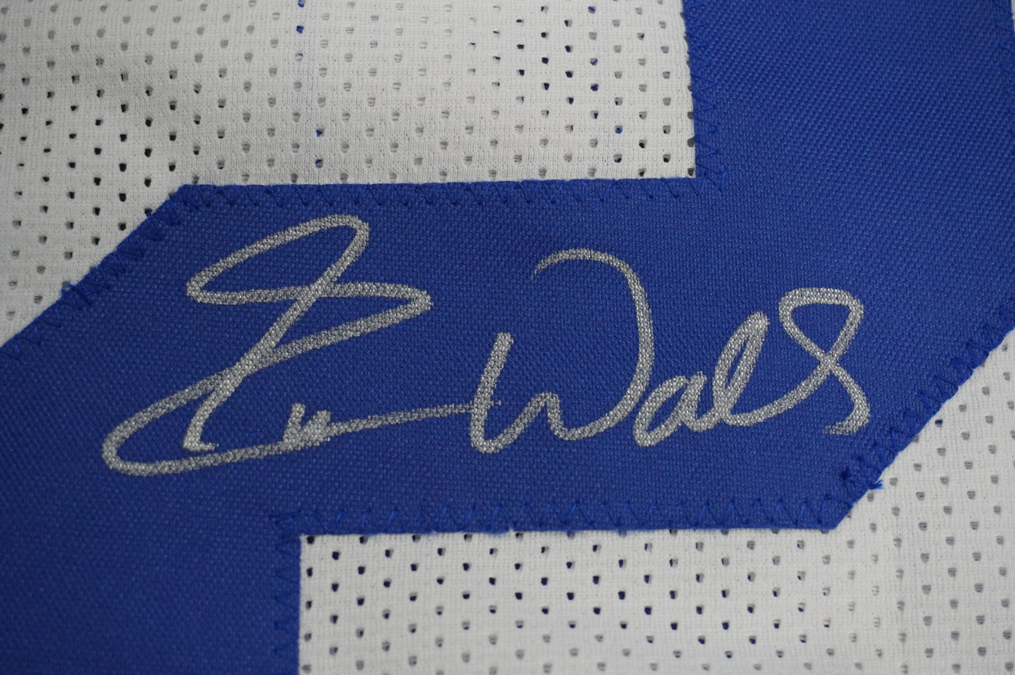 EVERSON WALLS DALLAS COWBOYS SIGNED JERSEY M NY Giants w/57 Ints JSA COA