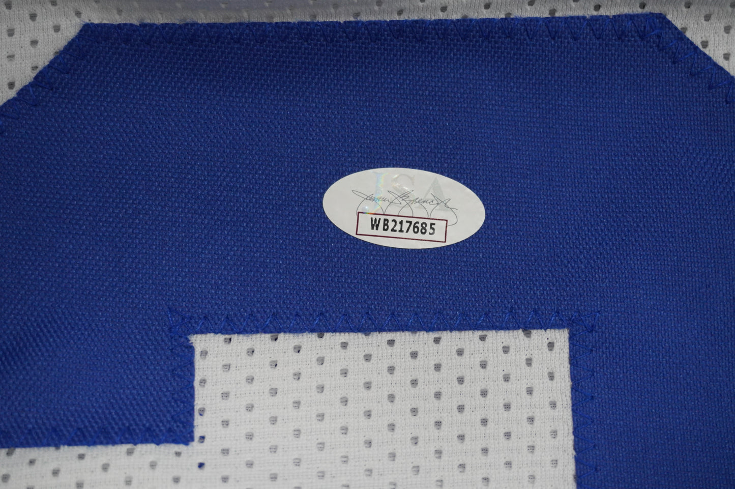 EVERSON WALLS DALLAS COWBOYS SIGNED JERSEY M NY Giants w/57 Ints JSA COA