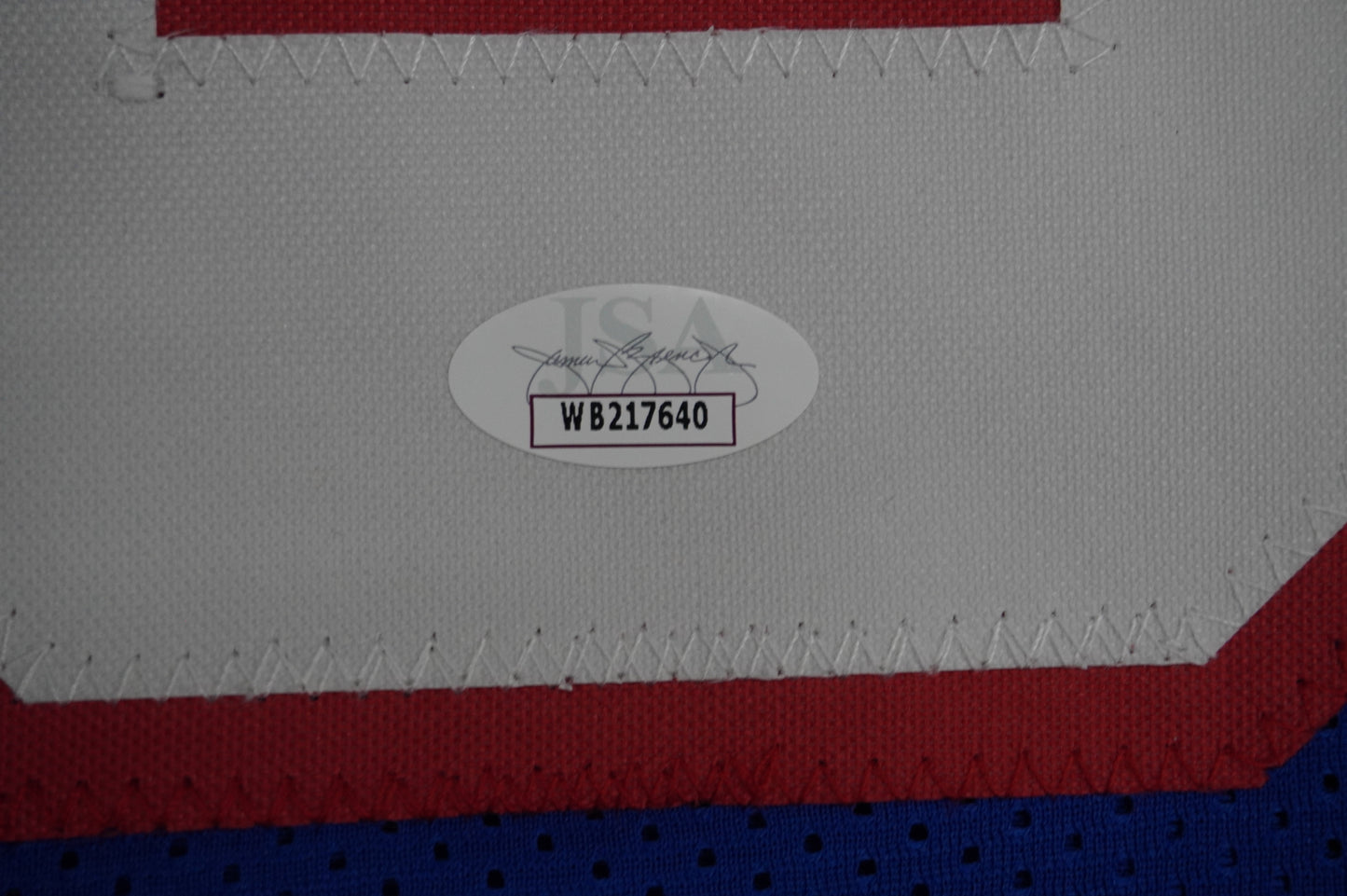 EVERSON WALLS NY Giants SIGNED JERSEY Cowboys XL w/SBXXV Champs JSA COA