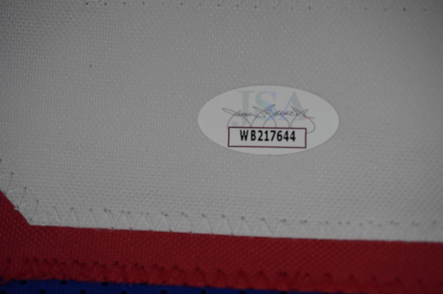 EVERSON WALLS NY Giants SIGNED JERSEY Cowboys XL w/SBXXV Champs JSA COA