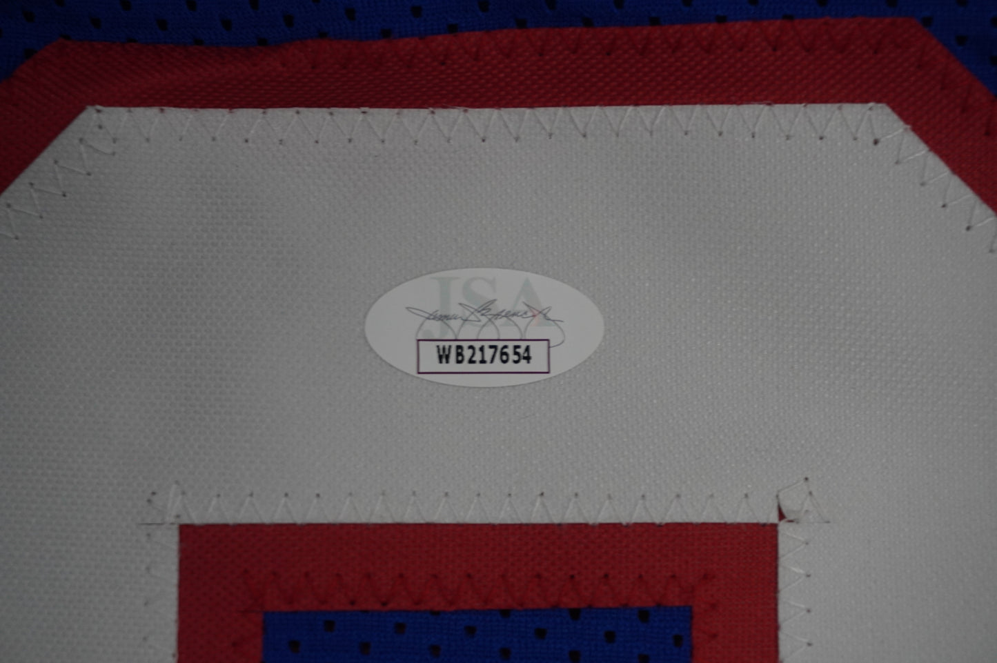 EVERSON WALLS NY Giants SIGNED JERSEY Cowboys XL w/SBXXV Champs JSA COA