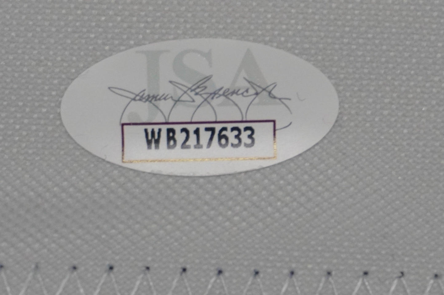 EVERSON WALLS DALLAS COWBOYS SIGNED BLUE JERSEY L Giants w/57 Ints JSA COA