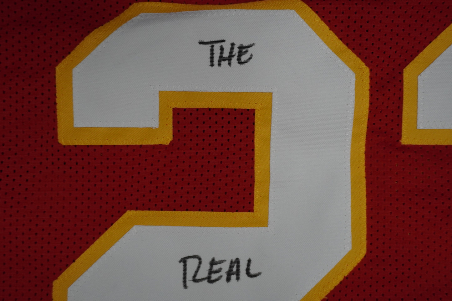 PAT PATRICK MAHOMES SR TWINS CHIEFS SIGNED JERSEY w/THE REAL MVPMAKER BAS