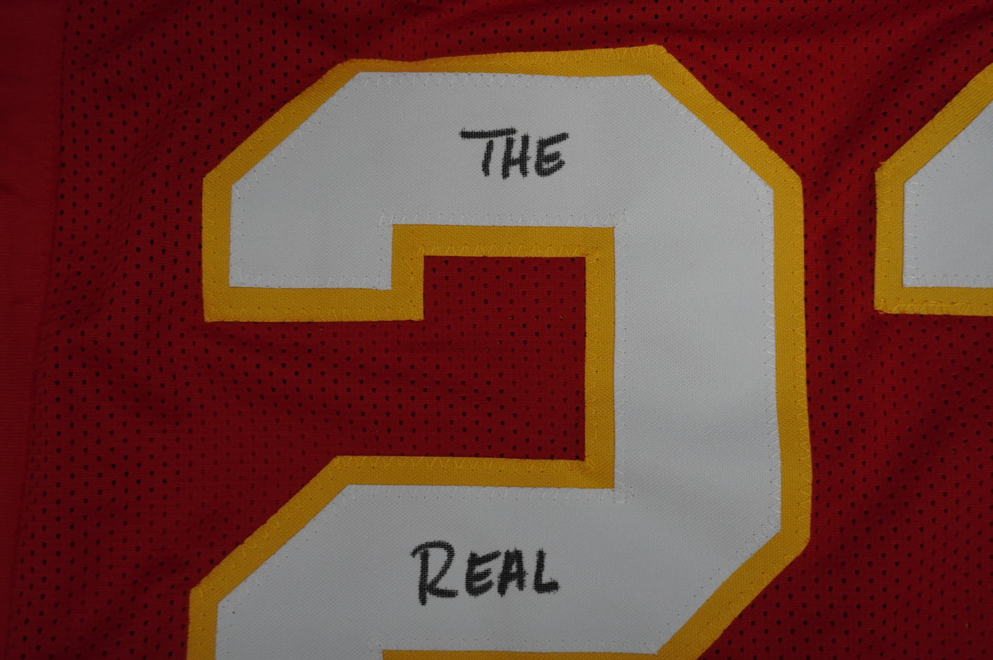 PAT PATRICK MAHOMES SR TWINS CHIEFS SIGNED JERSEY w/THE REAL MVPMAKER BAS