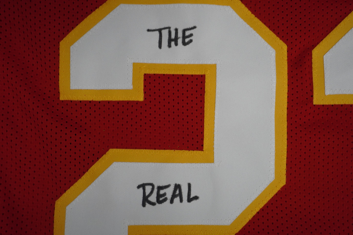 PAT PATRICK MAHOMES SR TWINS CHIEFS SIGNED JERSEY w/THE REAL MVPMAKER BAS
