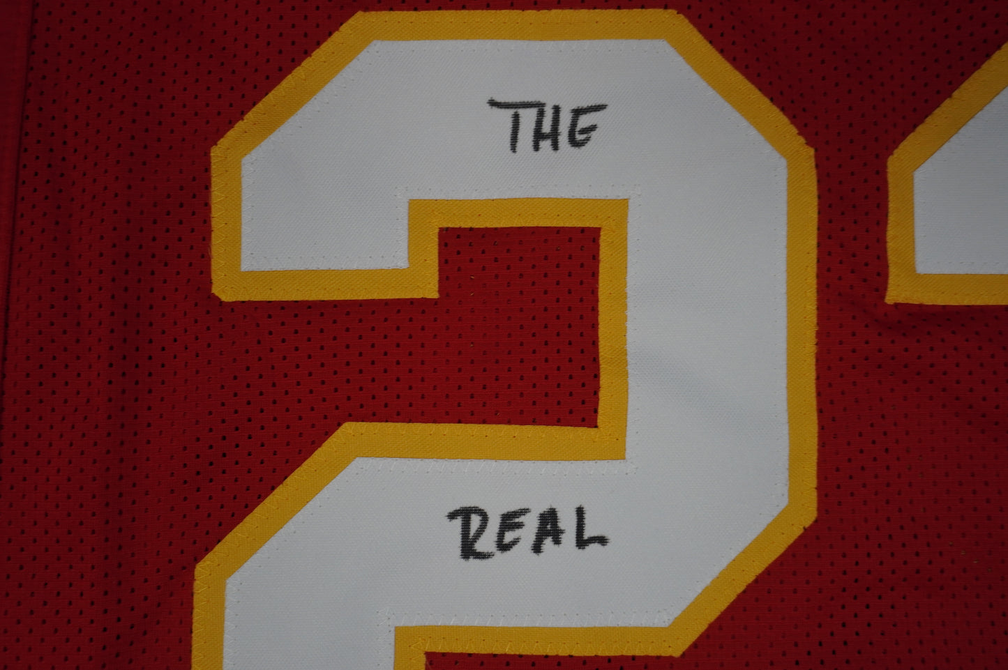PAT PATRICK MAHOMES SR TWINS CHIEFS SIGNED JERSEY w/THE REAL MVPMAKER BAS