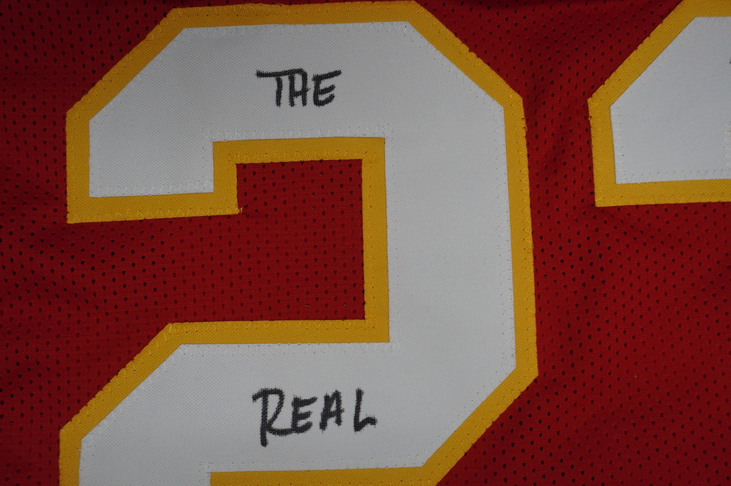 PAT PATRICK MAHOMES SR TWINS CHIEFS SIGNED JERSEY w/THE REAL MVPMAKER BAS