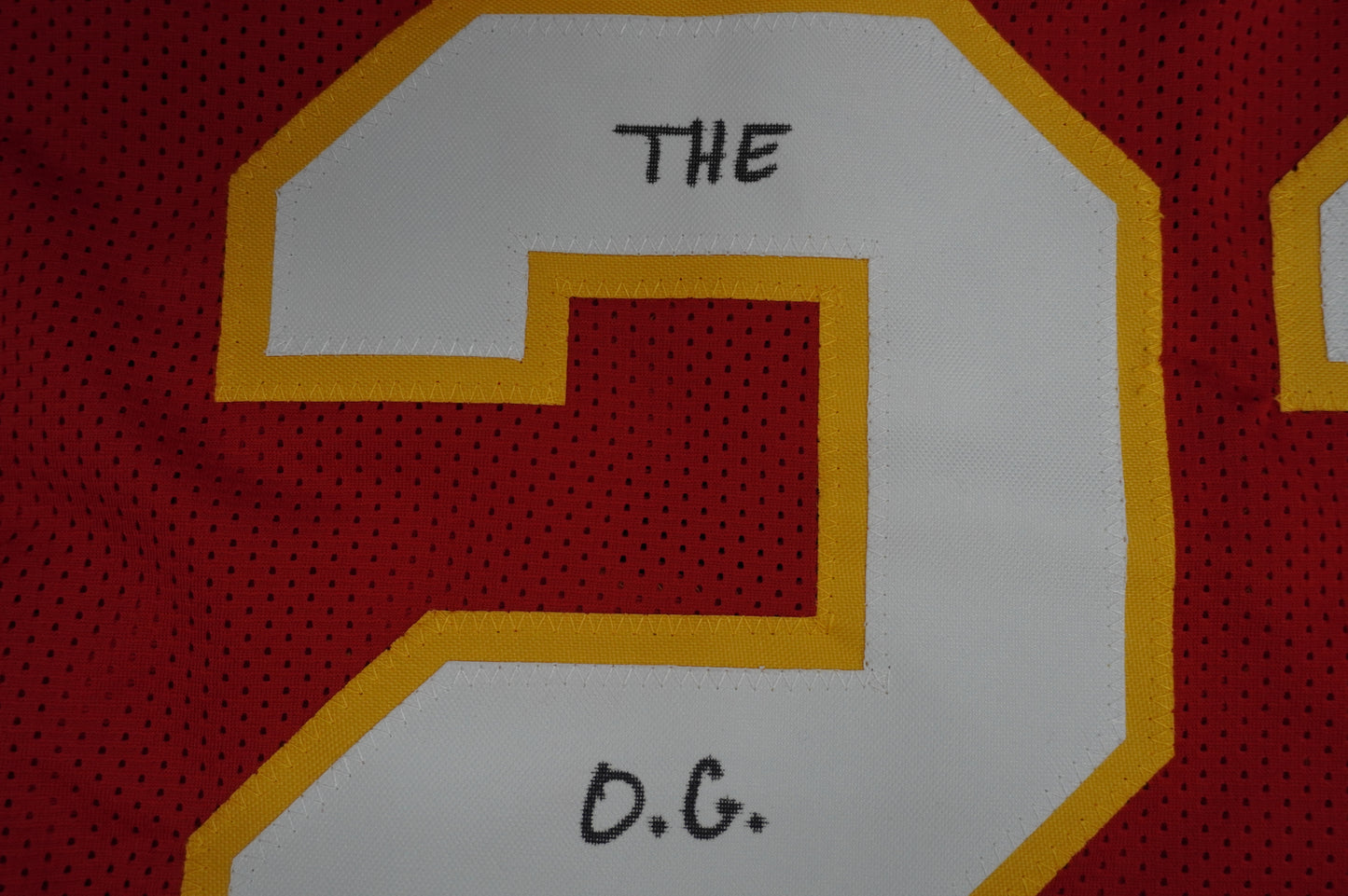 PAT PATRICK MAHOMES SR CHIEFS TWINS SIGNED JERSEY w/THE OG MVPMAKER BAS