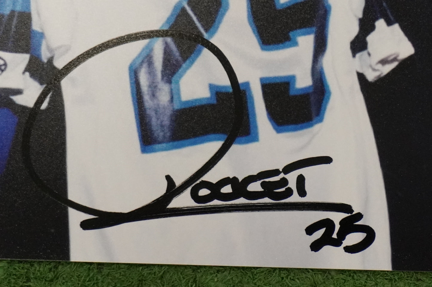 RAGHIB "ROCKET" ISMAIL SIGNED 8x10 Toronto Argonauts BAS COA