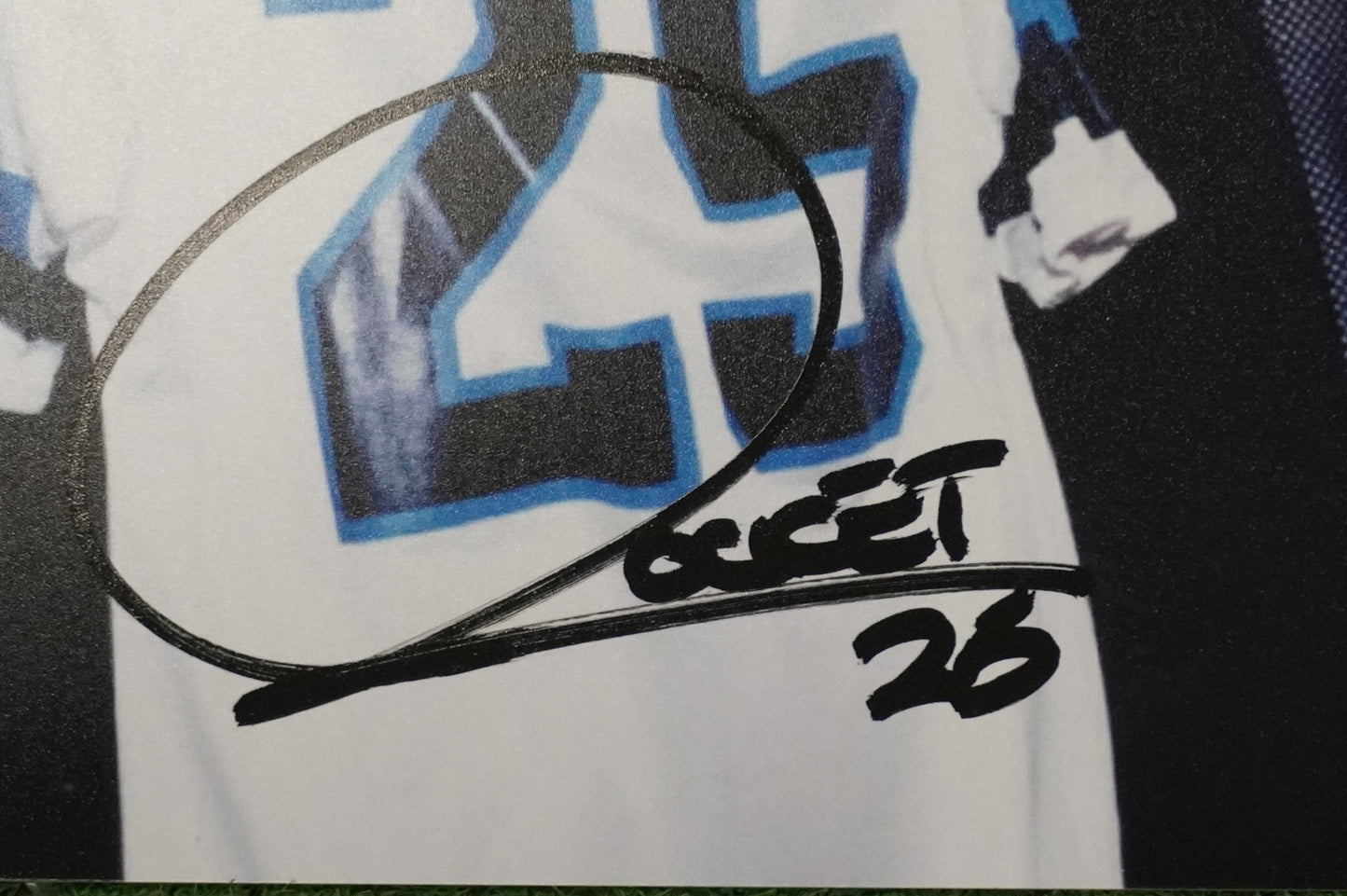 RAGHIB "ROCKET" ISMAIL SIGNED 8x10 Toronto Argonauts BAS COA