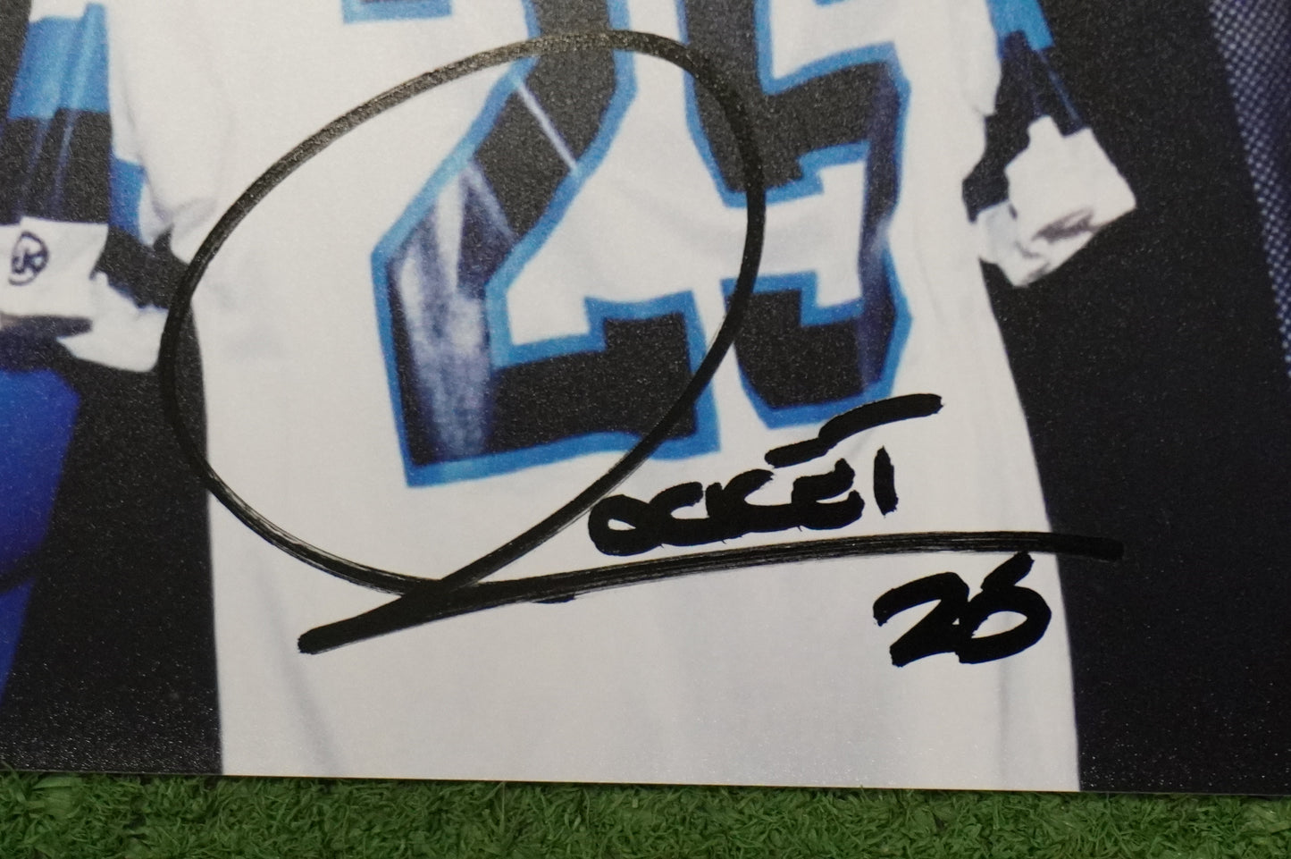 RAGHIB "ROCKET" ISMAIL SIGNED 8x10 Toronto Argonauts BAS COA