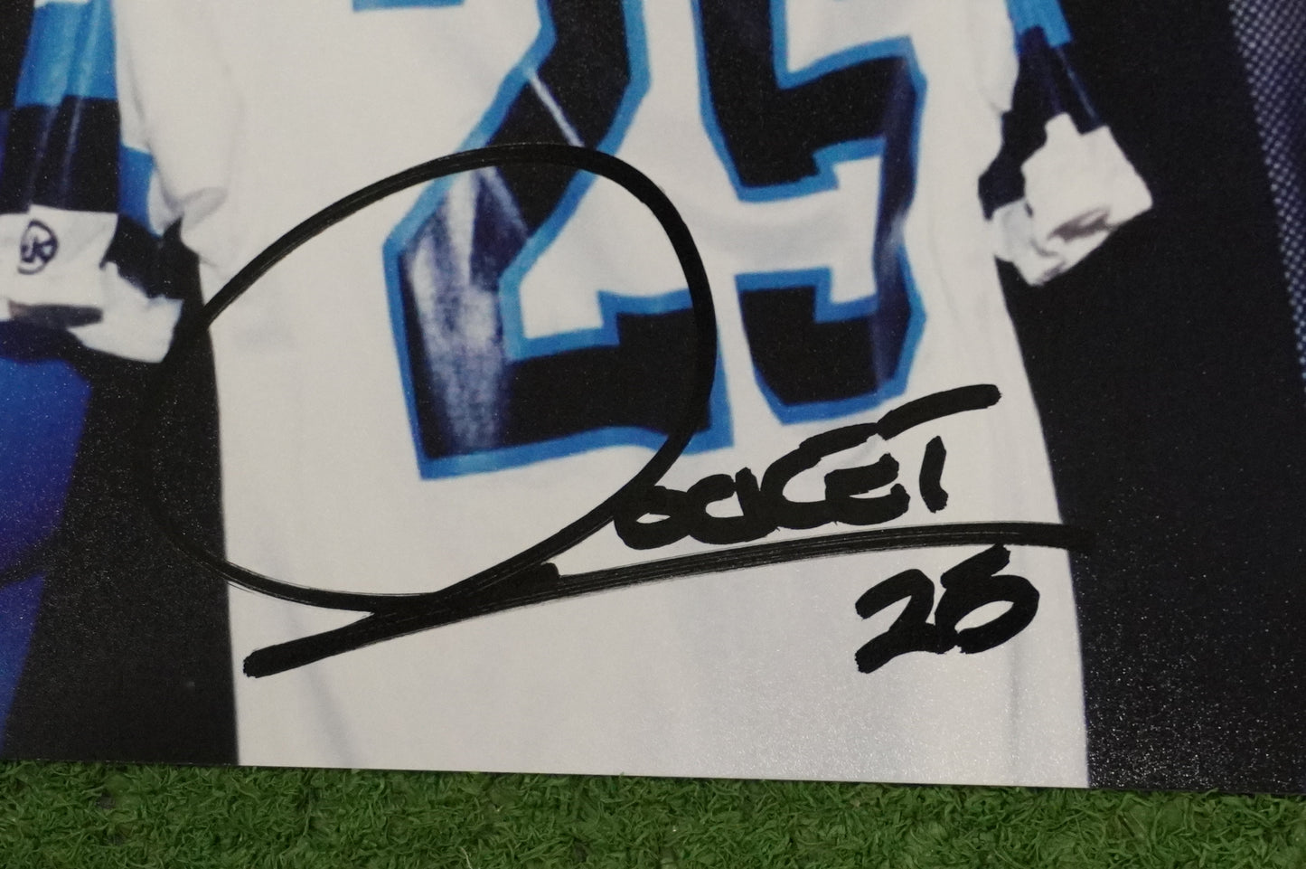 RAGHIB "ROCKET" ISMAIL SIGNED 8x10 Toronto Argonauts BAS COA