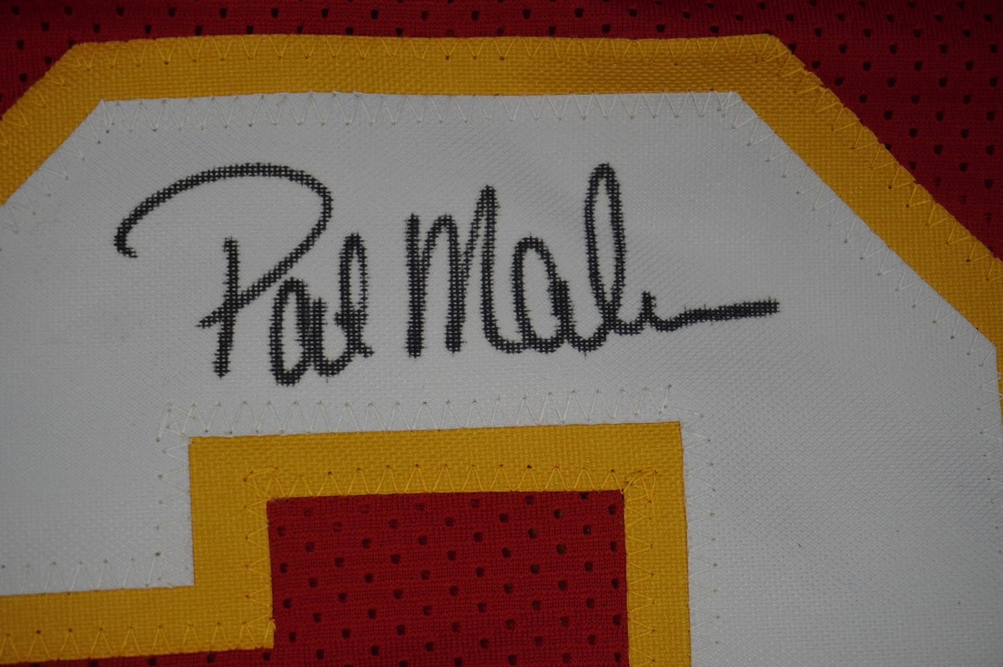PAT PATRICK MAHOMES SR CHIEFS TWINS SIGNED JERSEY w/THE OG MVPMAKER BAS