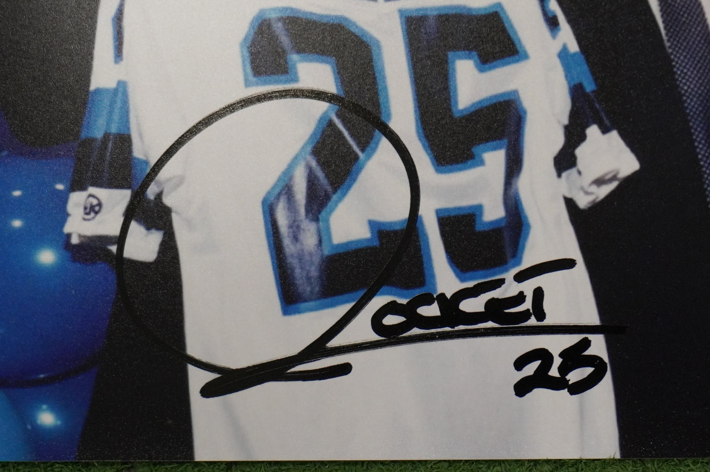 RAGHIB "ROCKET" ISMAIL SIGNED 8x10 Toronto Argonauts BAS COA