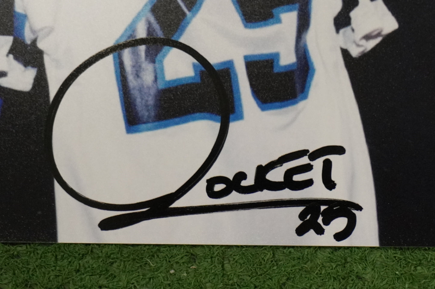 RAGHIB "ROCKET" ISMAIL SIGNED 8x10 Toronto Argonauts BAS COA