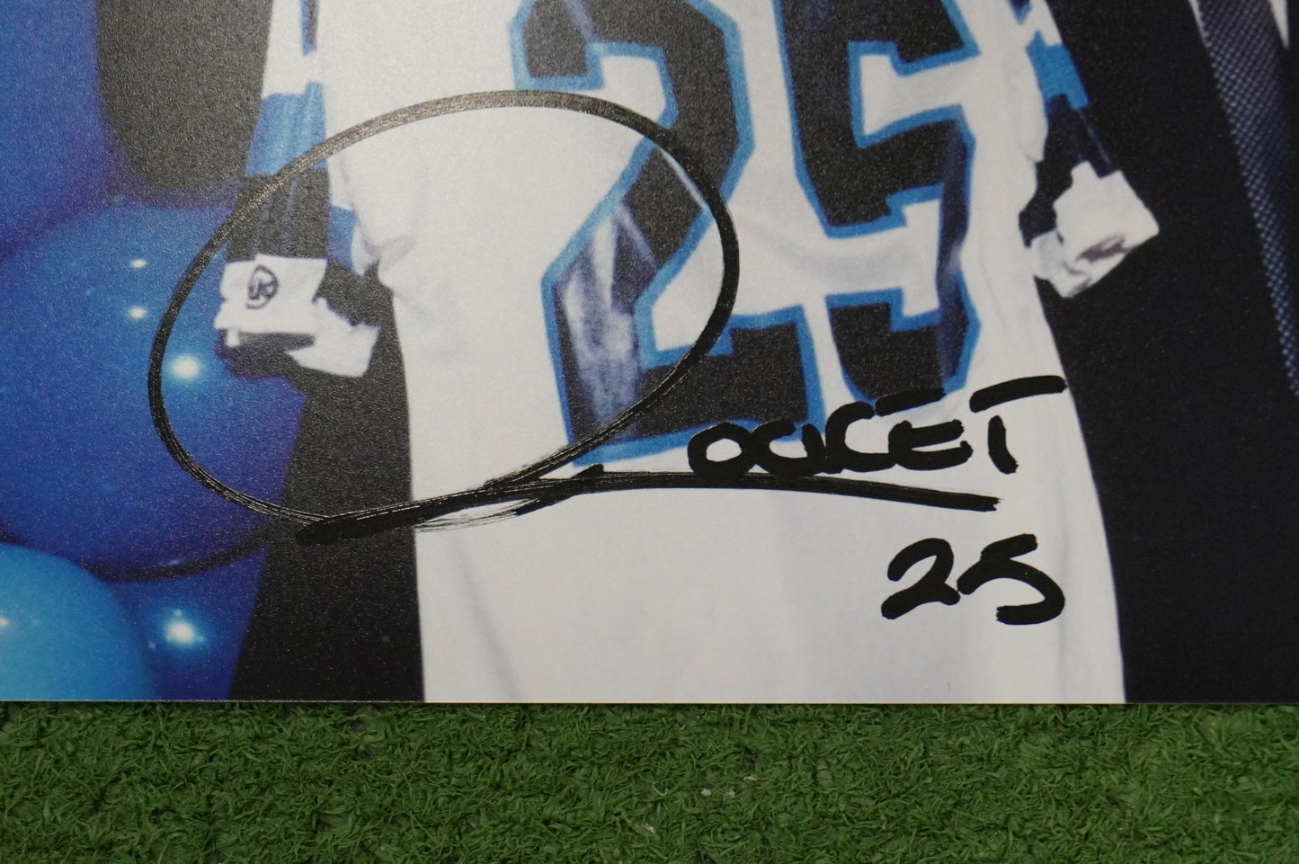 RAGHIB "ROCKET" ISMAIL SIGNED 8x10 Toronto Argonauts BAS COA