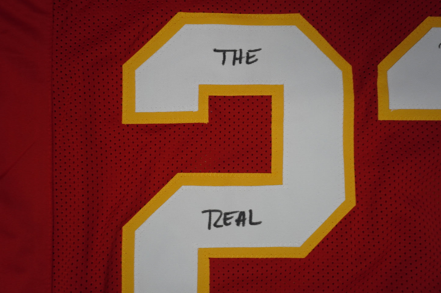 PAT PATRICK MAHOMES SR TWINS CHIEFS SIGNED JERSEY w/THE REAL MVPMAKER BAS
