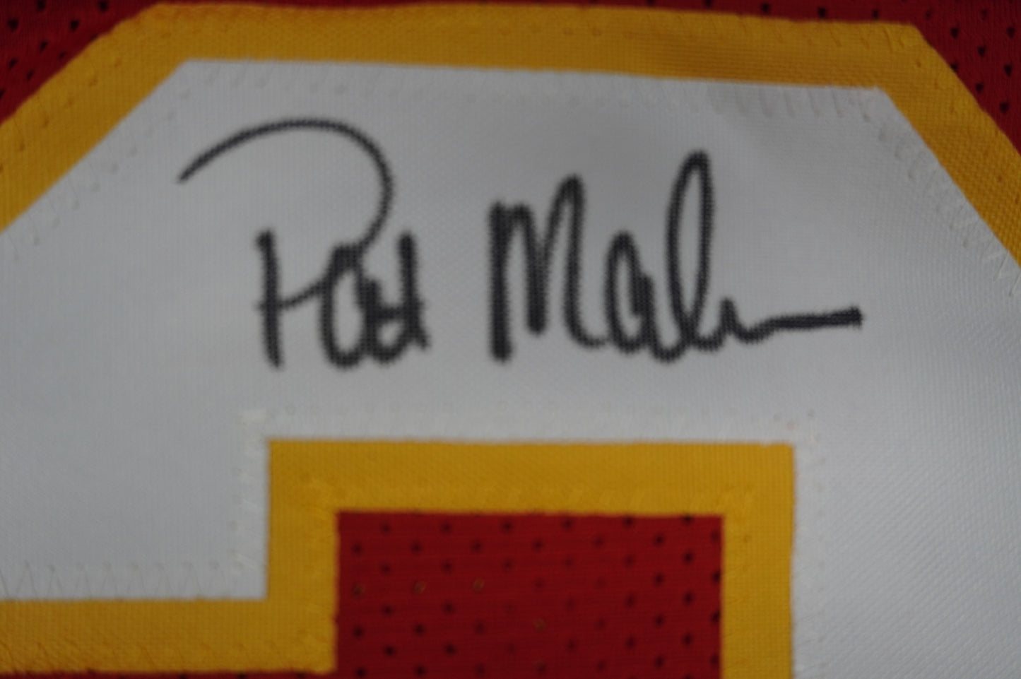 PAT PATRICK MAHOMES SR TWINS CHIEFS SIGNED JERSEY w/THE REAL MVPMAKER BAS