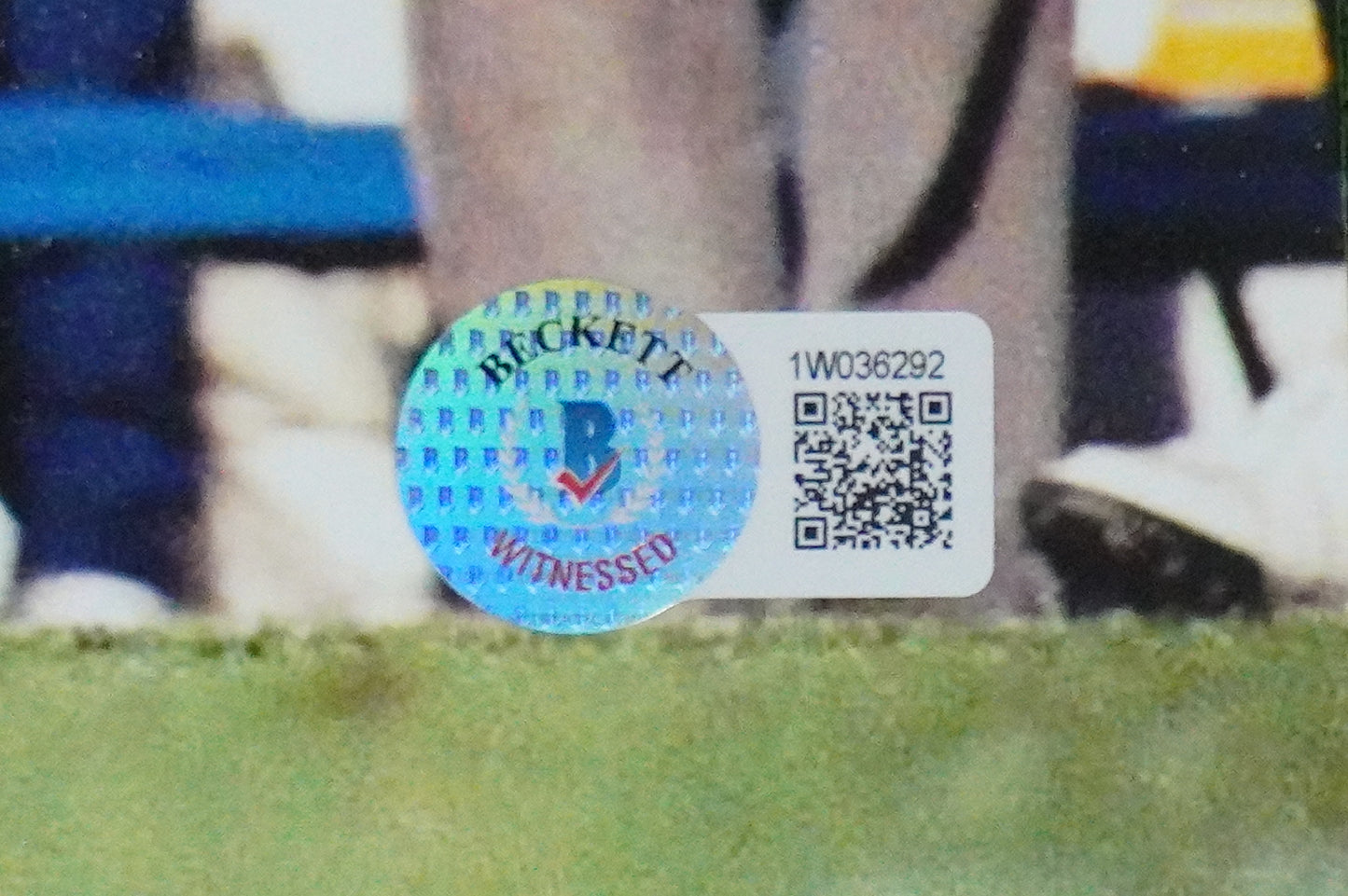 RAGHIB "ROCKET" ISMAIL SIGNED 8x10 Notre Dame BAS COA