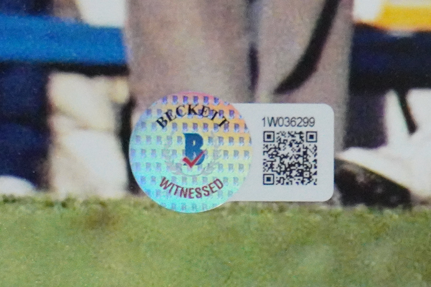 RAGHIB "ROCKET" ISMAIL SIGNED 8x10 Notre Dame BAS COA