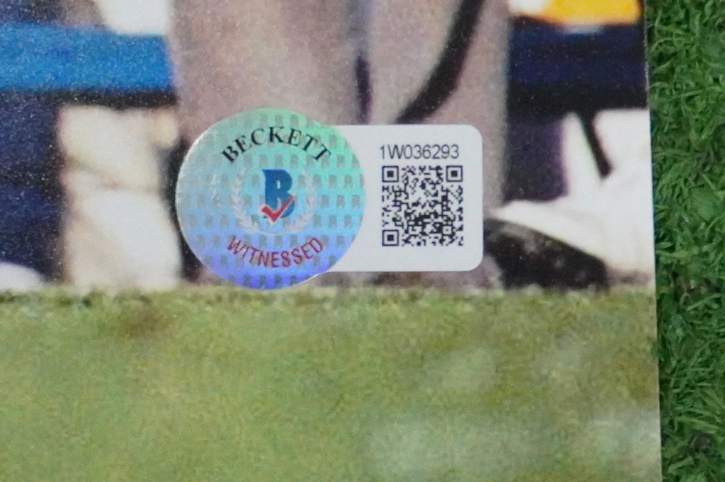 RAGHIB "ROCKET" ISMAIL SIGNED 8x10 Notre Dame BAS COA