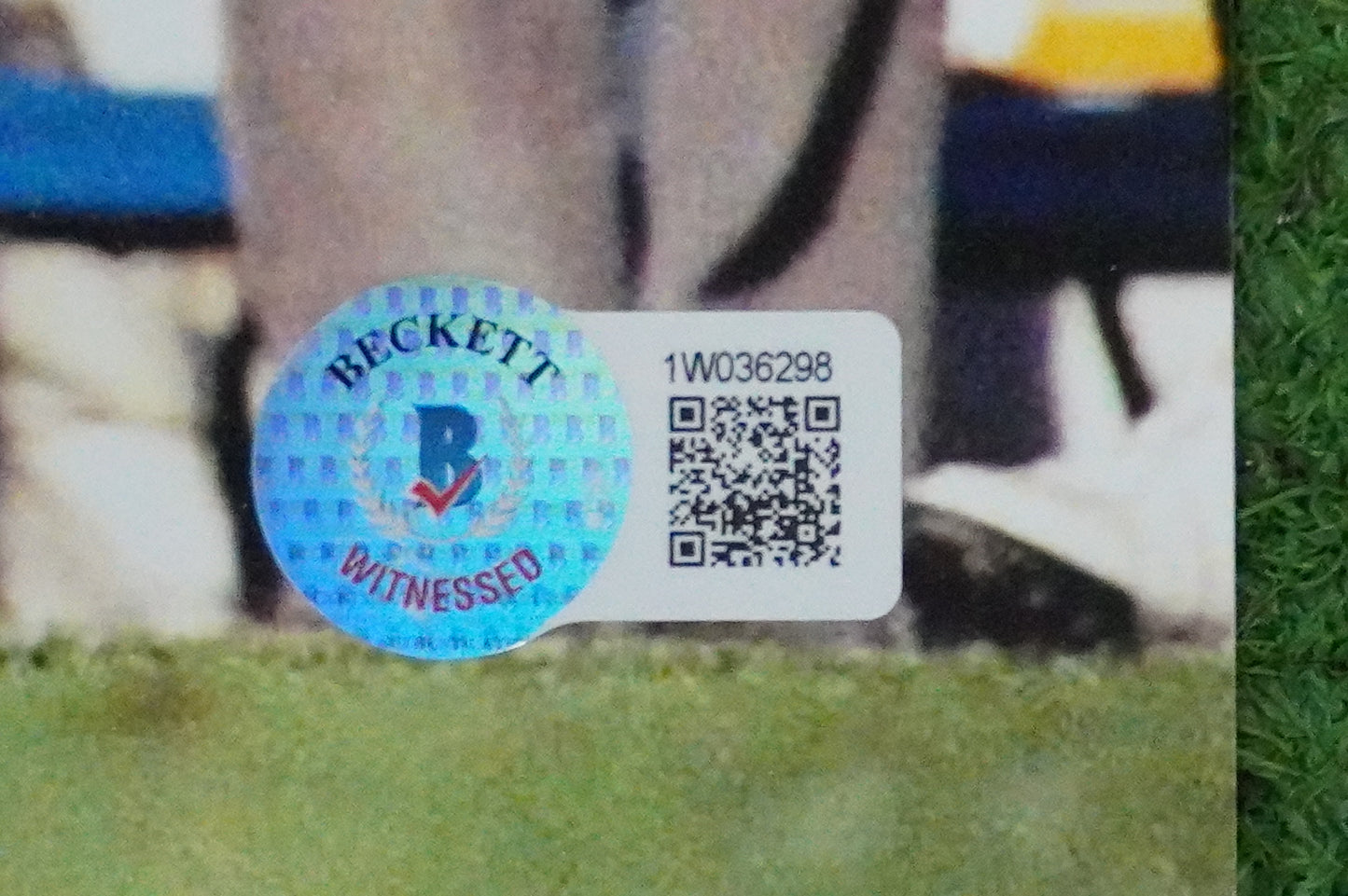 RAGHIB "ROCKET" ISMAIL SIGNED 8x10 Notre Dame BAS COA