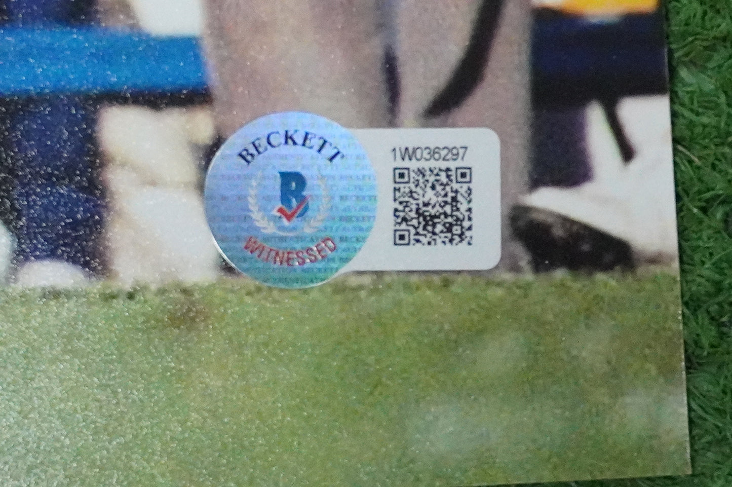 RAGHIB "ROCKET" ISMAIL SIGNED 8x10 Notre Dame BAS COA