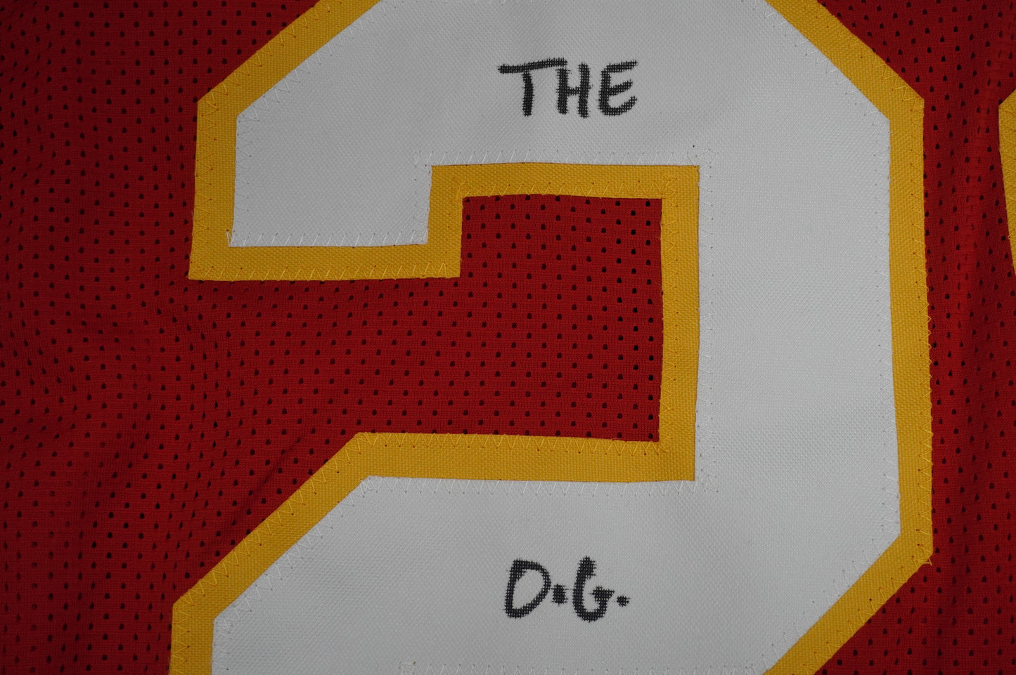 PAT PATRICK MAHOMES SR KANSAS CITY CHIEFS SIGNED JERSEY w/OG MVPMAKER BAS