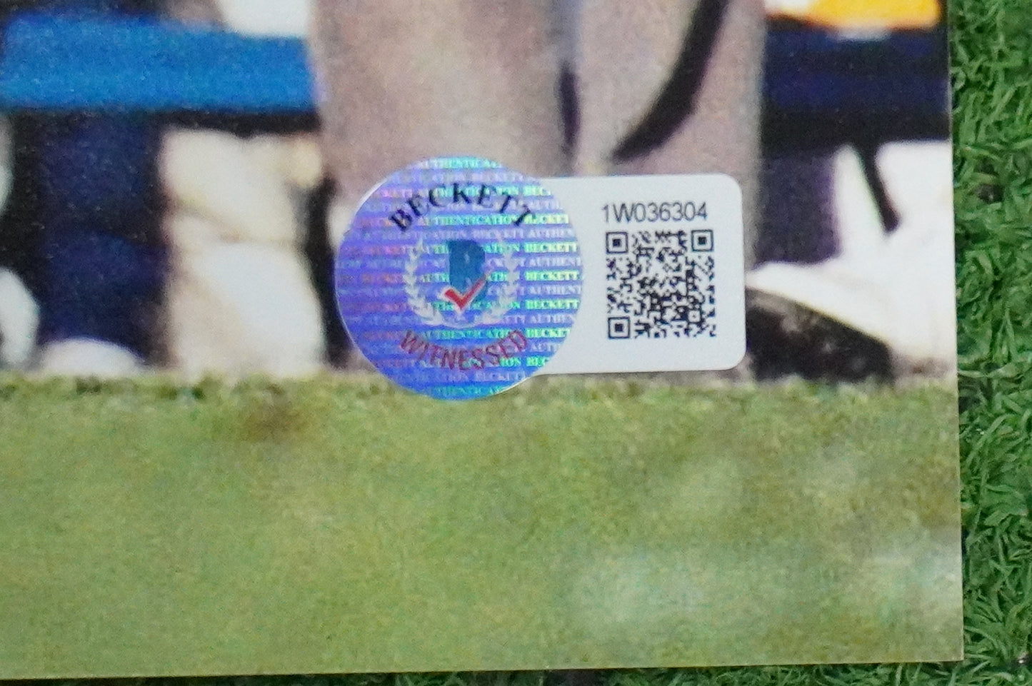 RAGHIB "ROCKET" ISMAIL SIGNED 8x10 Notre Dame BAS COA