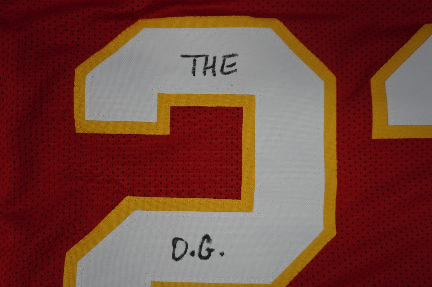 PAT PATRICK MAHOMES SR KANSAS CITY CHIEFS SIGNED JERSEY w/OG MVPMAKER BAS